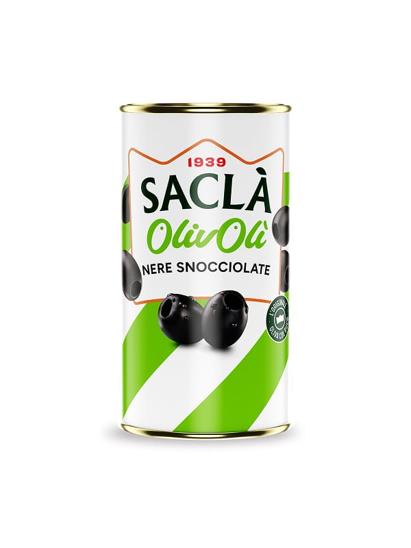 Olives noires dénoyautées — 330g