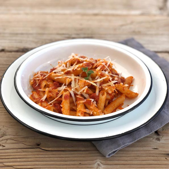 Penne Pasta Arrabbiata-sauce