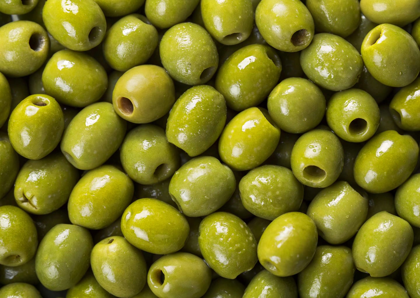 Olives vertes dénoyautées
